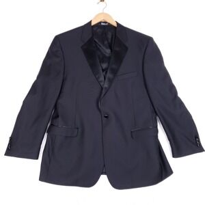 Jos A Bank Signature Collection Tuxedo Jacket 45R Black